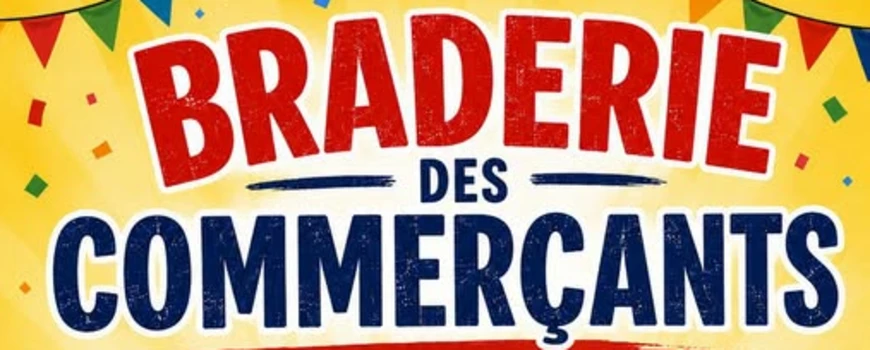 Braderie des commerçants