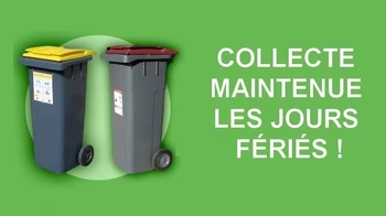 Infos collecte et déchèteries samedi 15 août