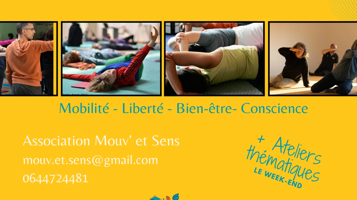 Ateliers Découverte de la Méthode Feldenkrais