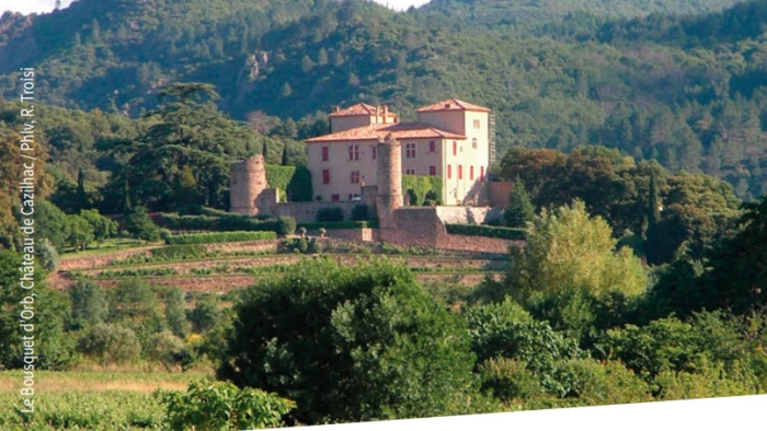 Le Château de Cazilhac, un site historique surplombant l'Orb - 