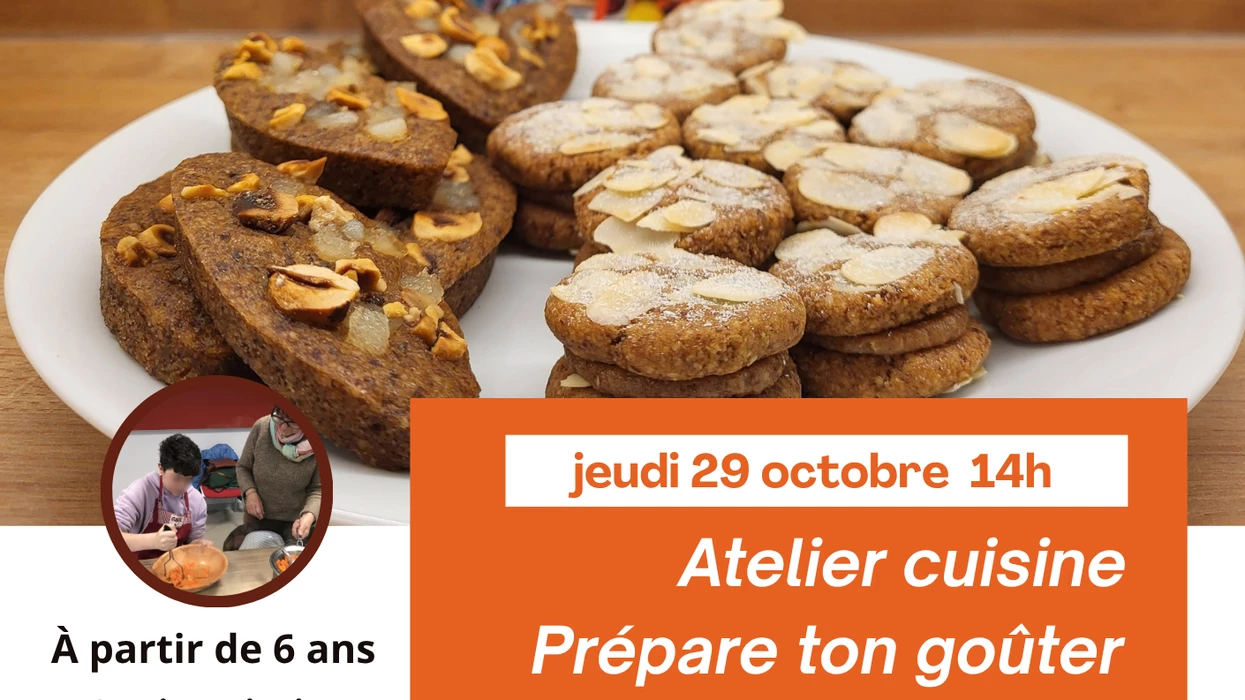 Le coin des curieux : Atelier cuisine « prépare ton goûter »