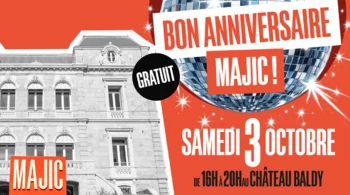 Bon anniversaire MAJIC !