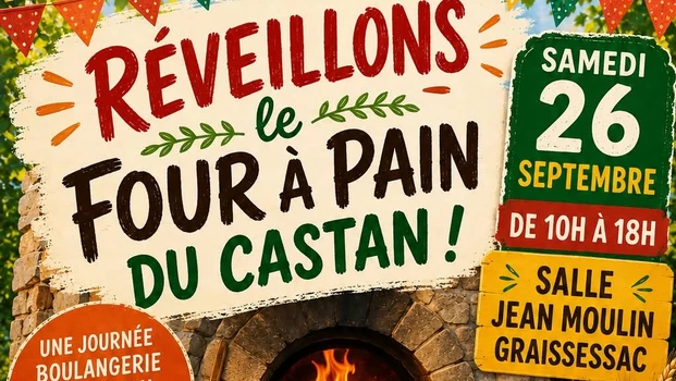 Réveillons le four à pain du Castan