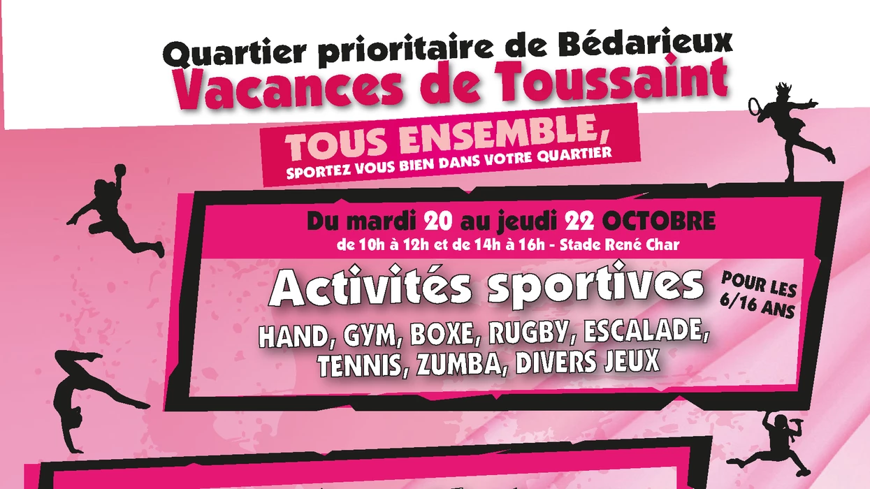 Tous ensemble, sportez vous bien dans votre quartier