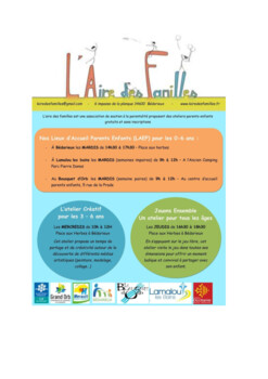 LAEP L'aire des familles