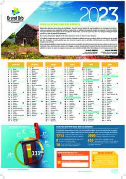 Calendrier Grand Orb 2023