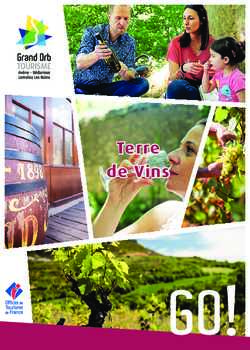 Terre de vins en Grand Orb