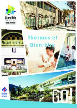 Thermalisme en Grand Orb