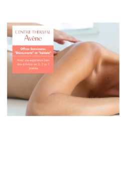 Avène Sensicure 1, 2, 3 jours