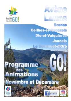 Animations novembre 2023 Pôle Avène