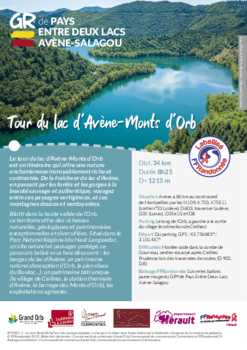 GRP Tour du lac d'Avène-Monts d'Orb