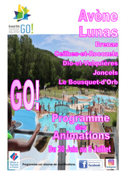 Du 30 juin au 6 juillet - Pôle Avène / Lunas les Châteaux