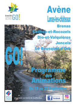 DU 15 AU 21 SEPTEMBRE - POLE AVENE / LUNAS LES CHATEAUX