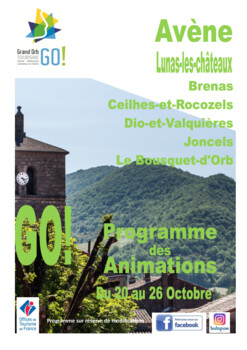 DU 20 AU 26 OCTOBRE- POLE AVENE/LUNAS LES CHATEAUX