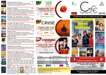 CINEMA BEDARIEUX - DU 15 AU 28 AVRIL - Animations