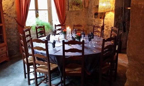 Restaurant Château de Lunas - ©Claudine PRIGENT